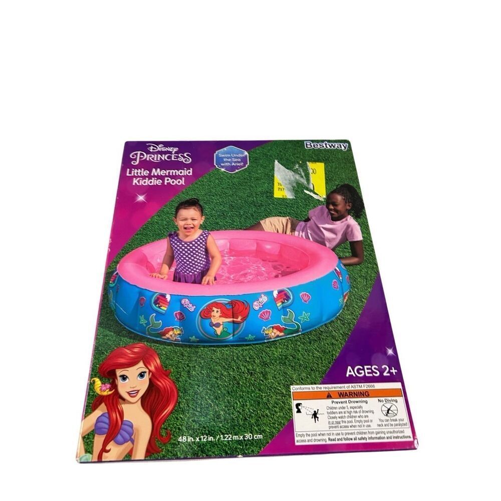 Disney Little‎ Mermaid kiddie pool 48"x12"